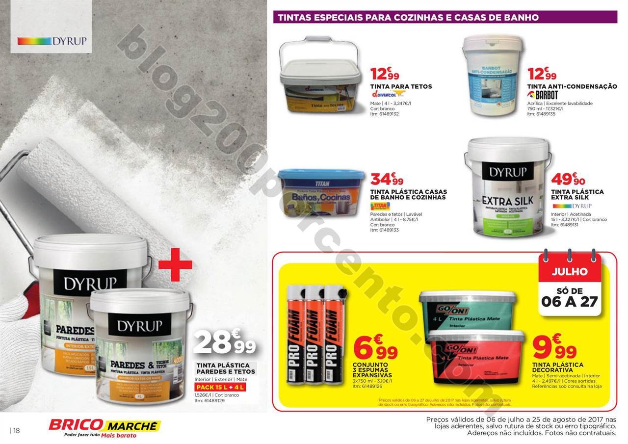 Antevisão Folheto BRICOMARCHÉ Promoções de 6 j