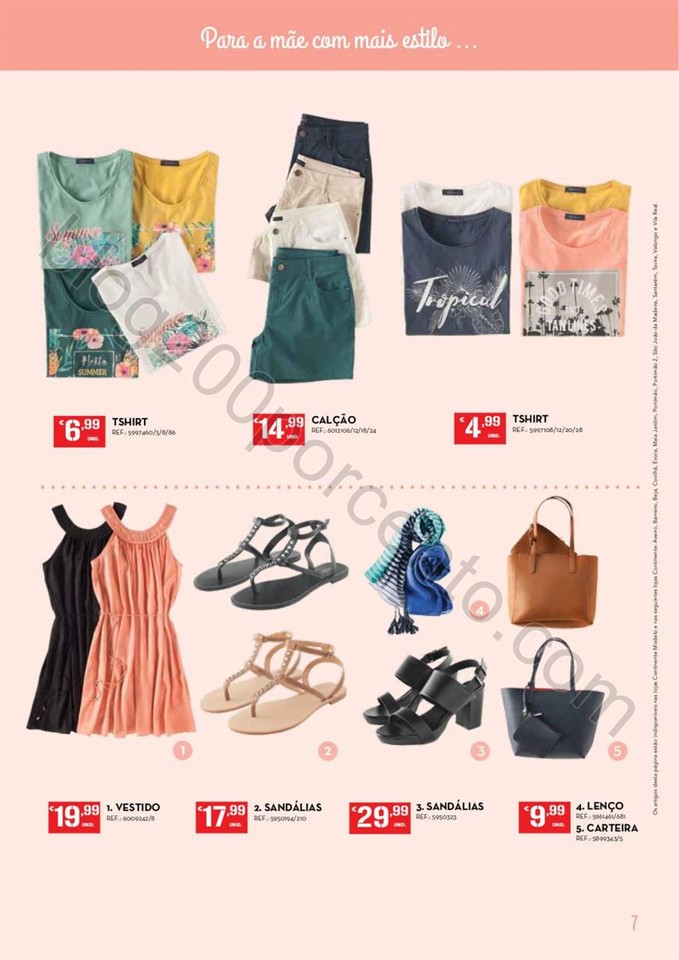 Antevisão Folheto CONTINENTE Dia da Mãe promoç