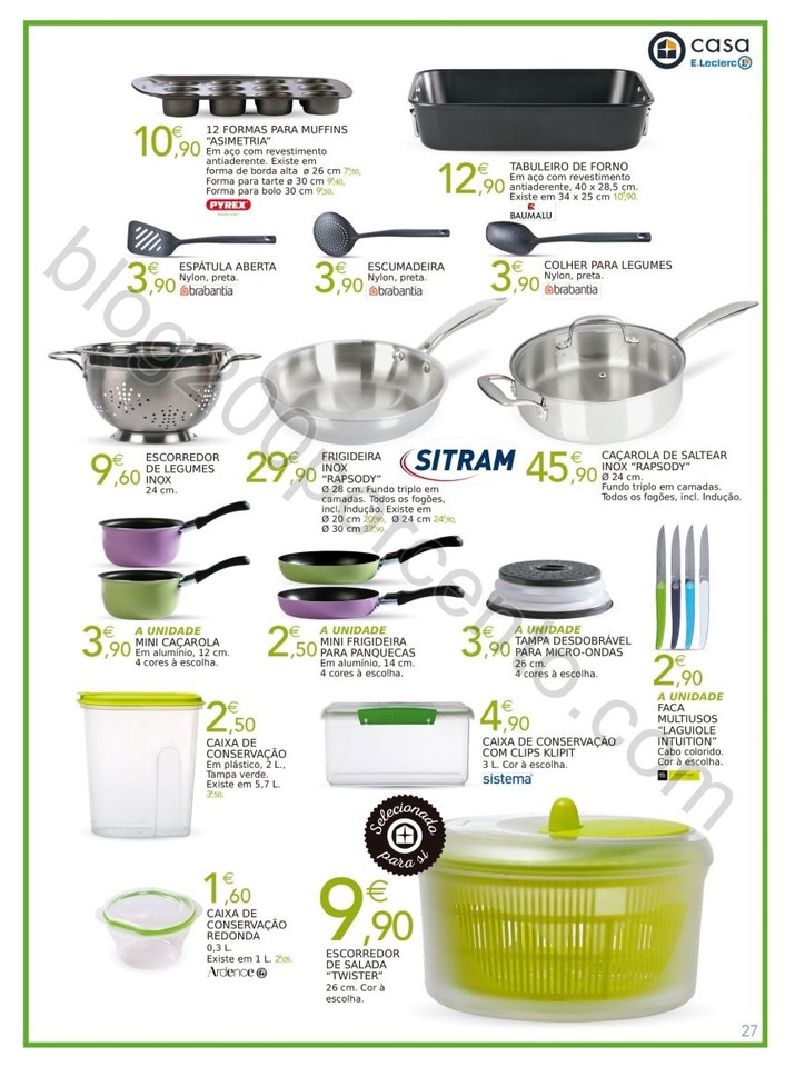Casa E-LECLERC 2017 promoções até 31outubro p27