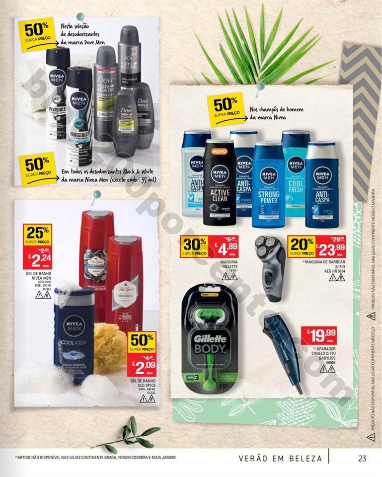 Antevisão Folheto CONTINENTE Extra verão promoç