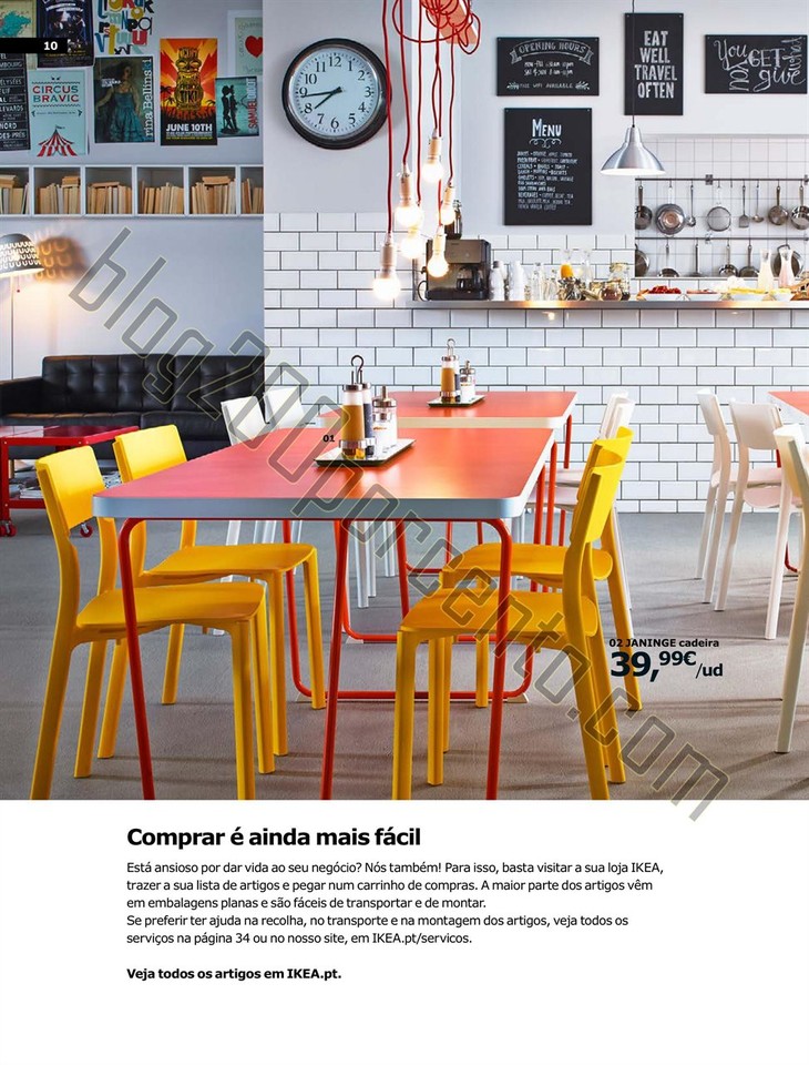 Novo Folheto IKEA Ideias para o seu negocio 2016 p