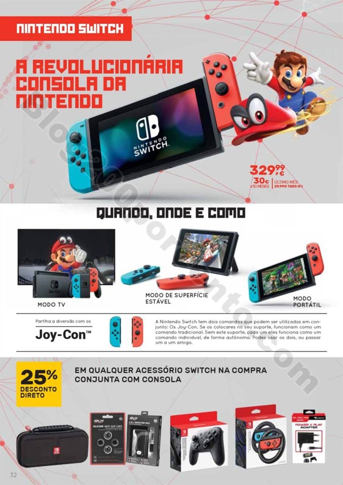 Antevisão Folheto WORTEN Gaming promoções de 26