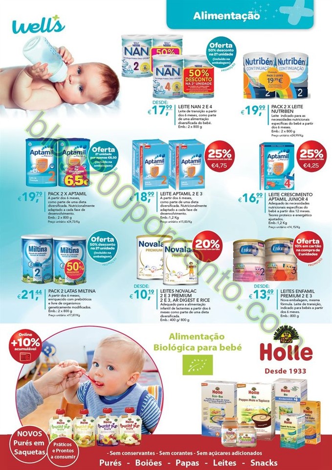 Novo Folheto WELLS Promoções de12 janeiro a 7 fe