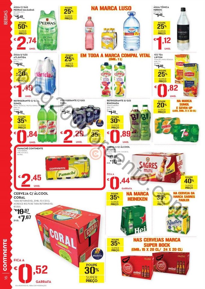 Antevisão Folheto CONTINENTE - MODELO Madeira de 