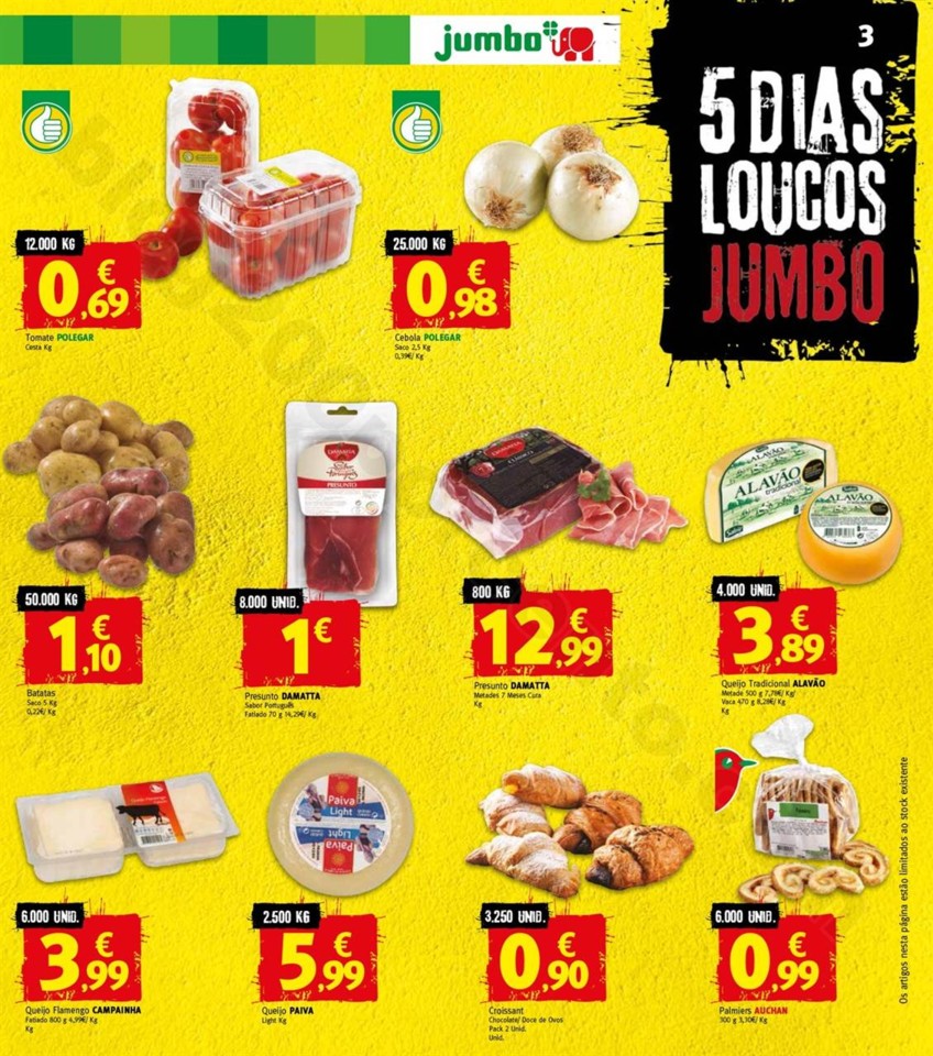 Antevisão Folheto JUMBO 5 dias loucos promoções