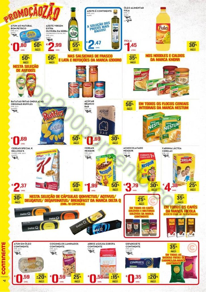 Antevisão Folheto CONTINENTE - MODELO Madeira de 