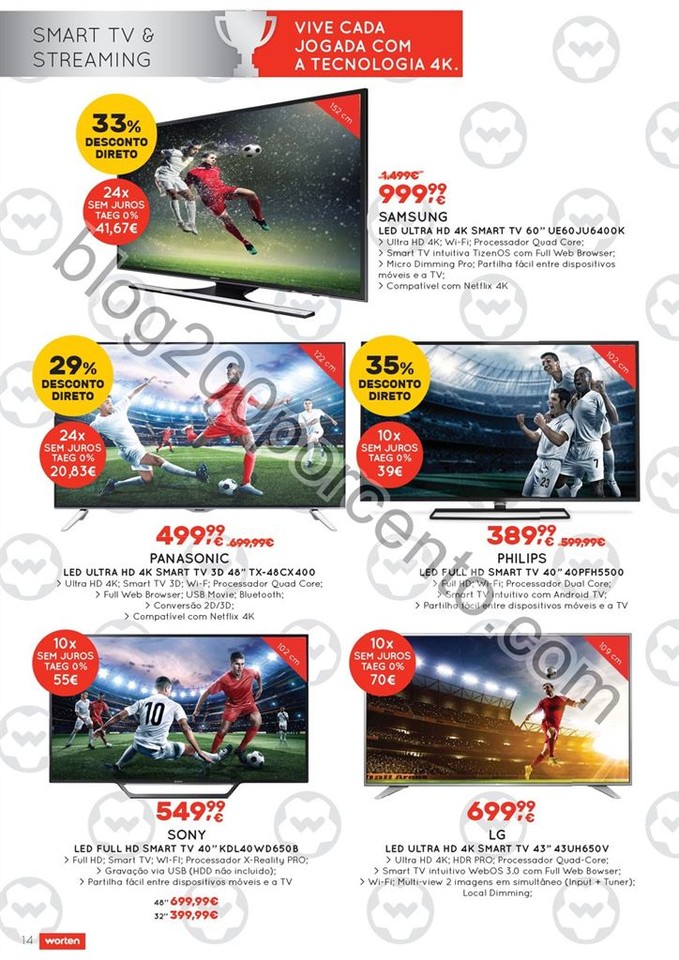 Antevisão Folheto WORTEN Promoções de 30 maio a