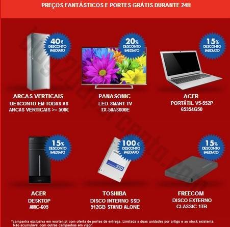 Mega24 | WORTEN | até às 10h de dia 4 junho