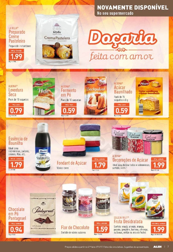 Antevisão Folheto ALDI Promoções a partir de 1 