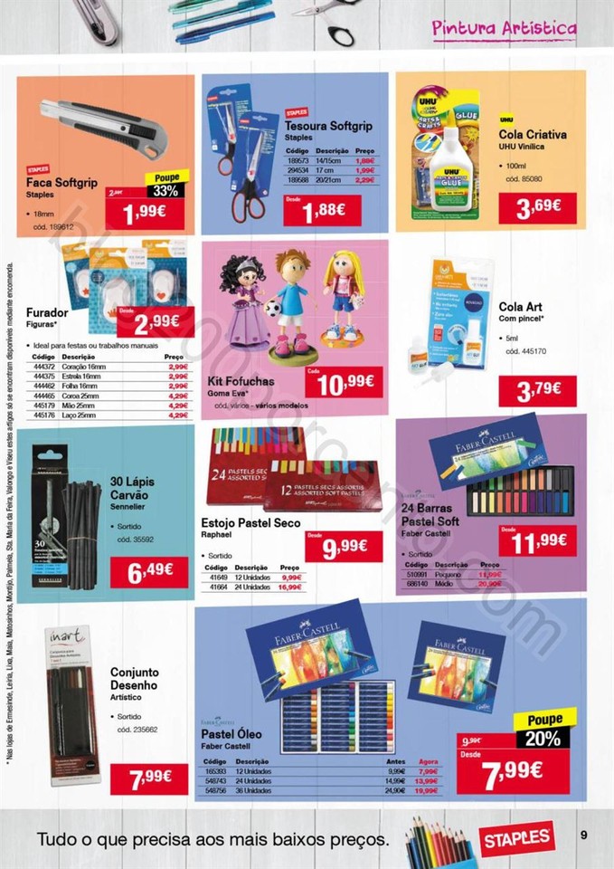 Antevisão Folheto STAPLES Promoções de 22 setem
