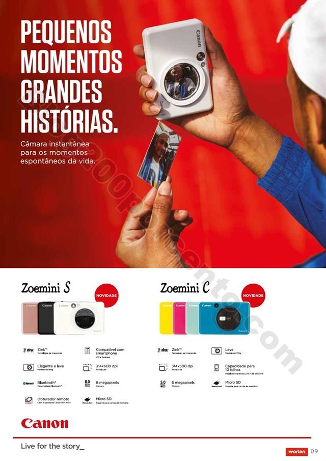 Antevisão Folheto WORTEN Especial Fotografia Prom