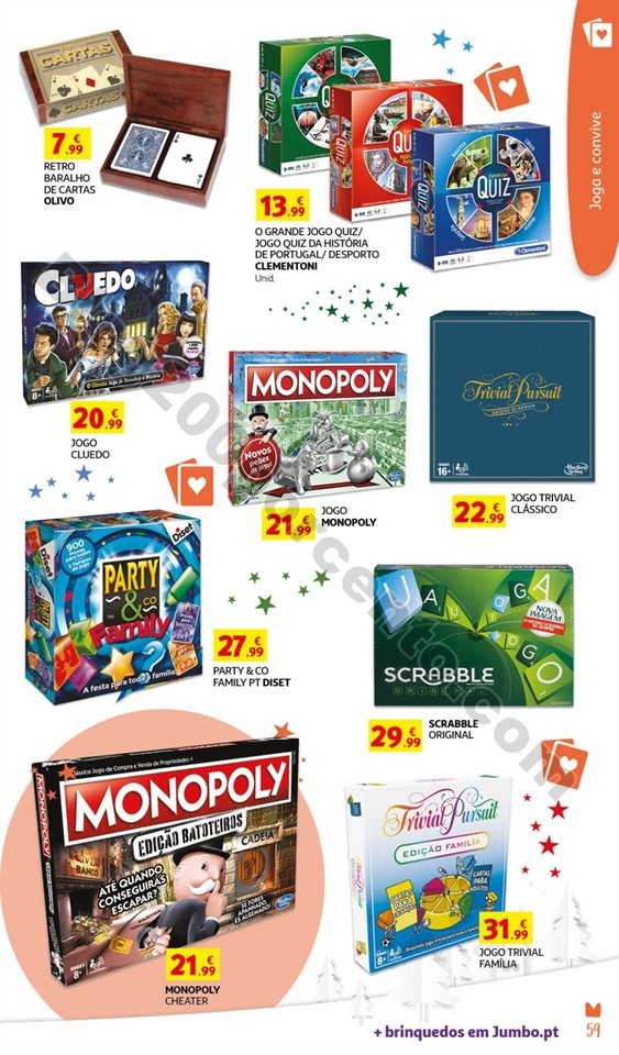 Antevisão Catálogo JUMBO Brinquedos Natal promo