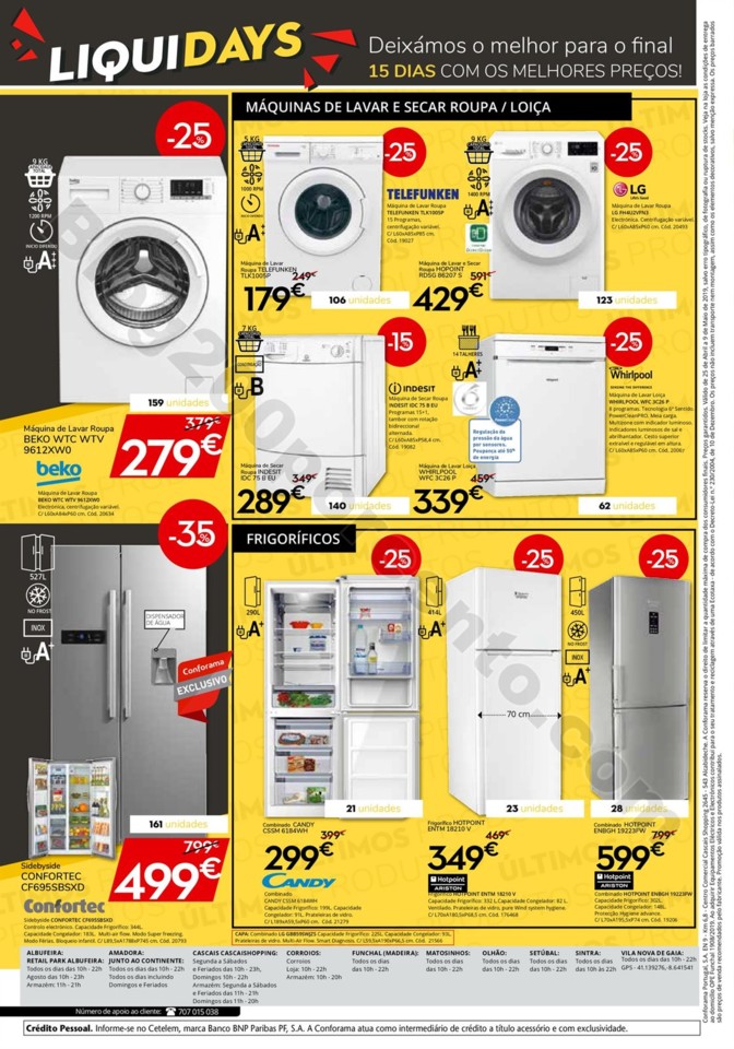 Antevisão Folheto CONFORAMA Promoções de 25 abr