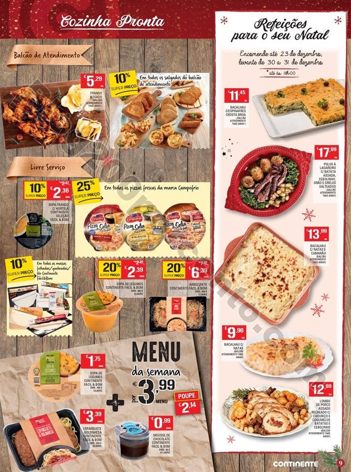 Antevisão Folheto CONTINENTE Promoções de 18 a 