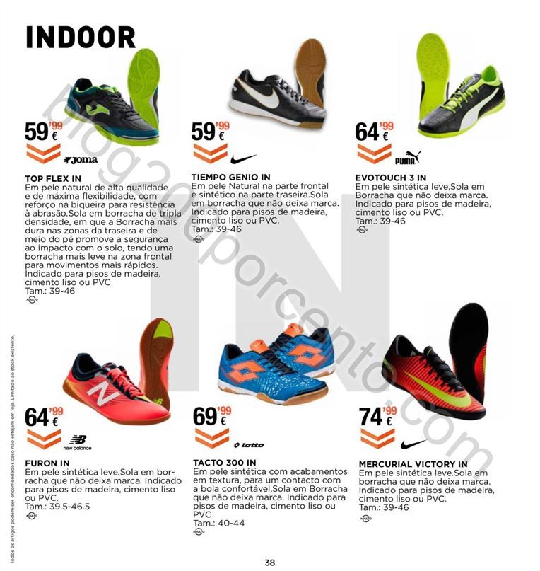 Novo Folheto SPORT ZONE Especial Futebol promoçõ