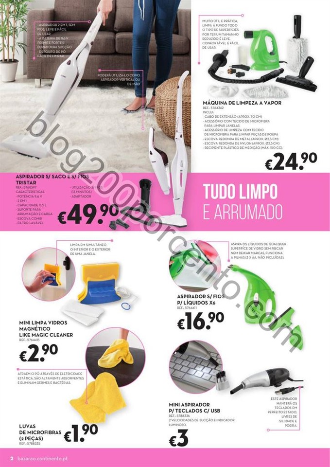 Antevisão Folheto CONTINENTE Bazarão promoções