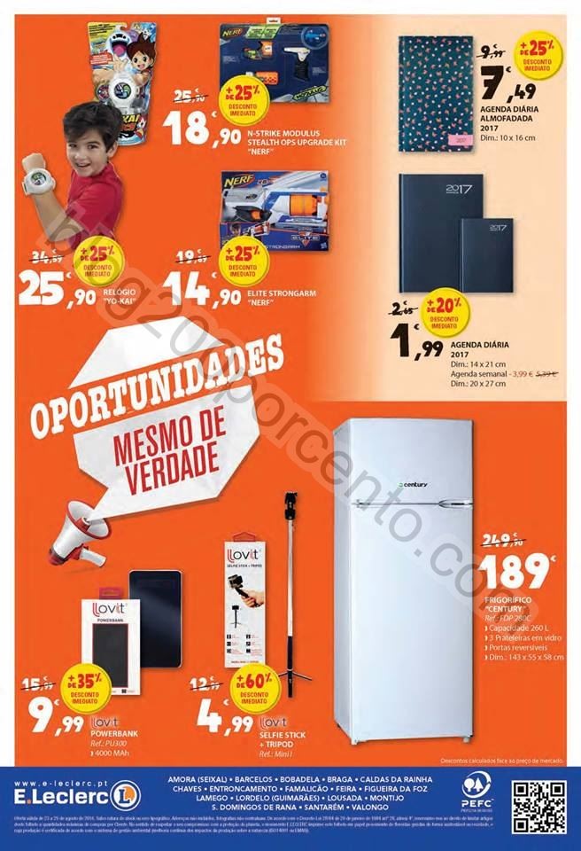 Antevisão Folheto E-LECLERC Promoções de 23 a 2