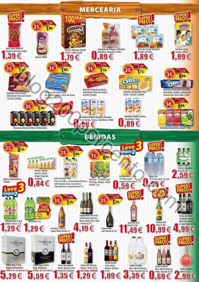 Antevisão Folheto A NOSSA LOJA Promoções de 23 