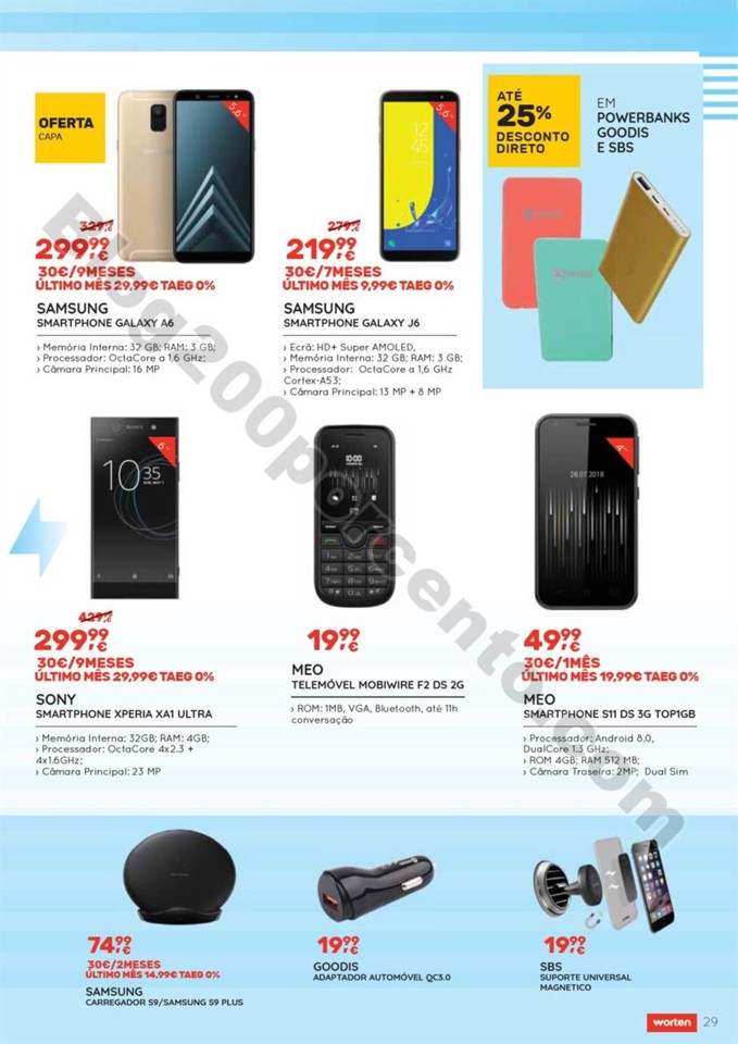 Antevisão Folheto WORTEN Regresso às aulas promo