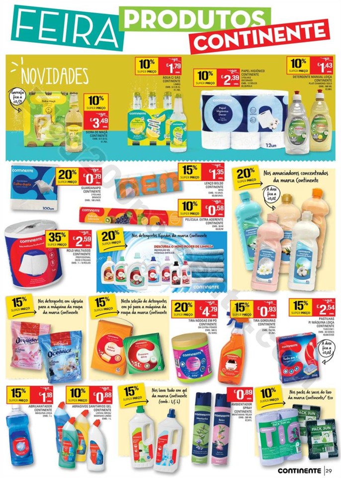 Antevisão Folheto CONTINENTE Promoções de 27 fe