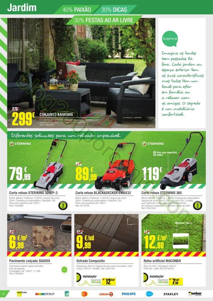 Novo Folheto LEROY MERLIN Promoções de 18 março