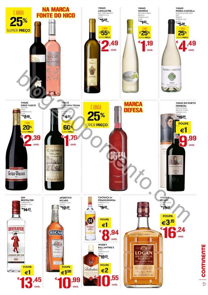 Antevisão Folheto CONTINENTE - MODELO Madeira pro