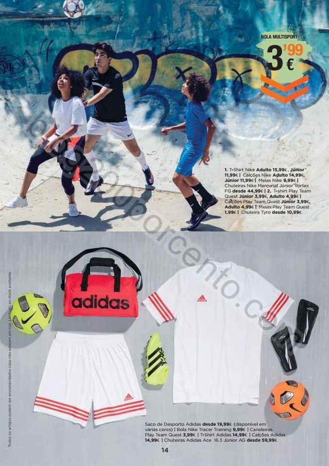 Novo Folheto SPORT ZONE Back to School II 17 agost