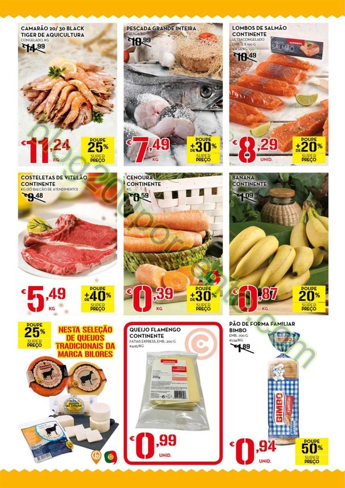 Antevisão Folheto CONTINENTE Fim de semana de 22 