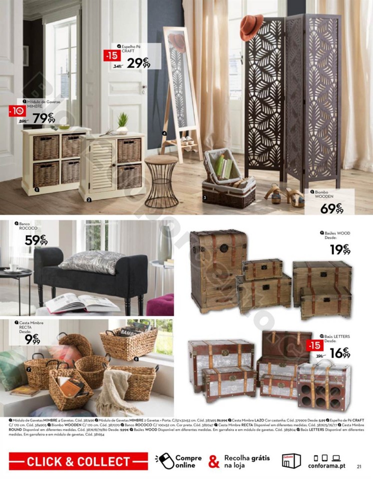 Antevisão Folheto CONFORAMA Promoções de 1 a 29