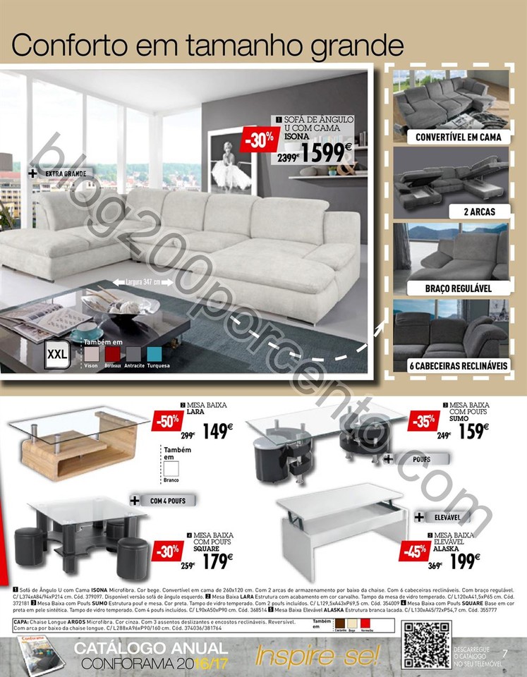 Antevisão Folheto CONFORAMA Promoções de 29 set