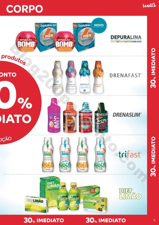 Antevisão Folheto WELLS Especial Corpo Promoçõe