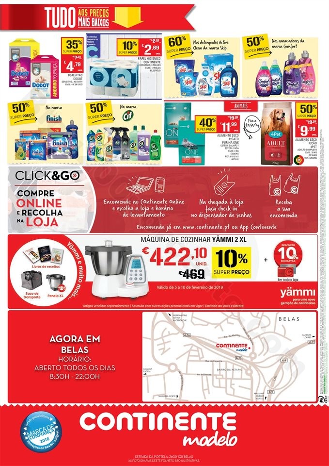 Antevisão Folheto CONTINENTE abertura Belas 5 a 1