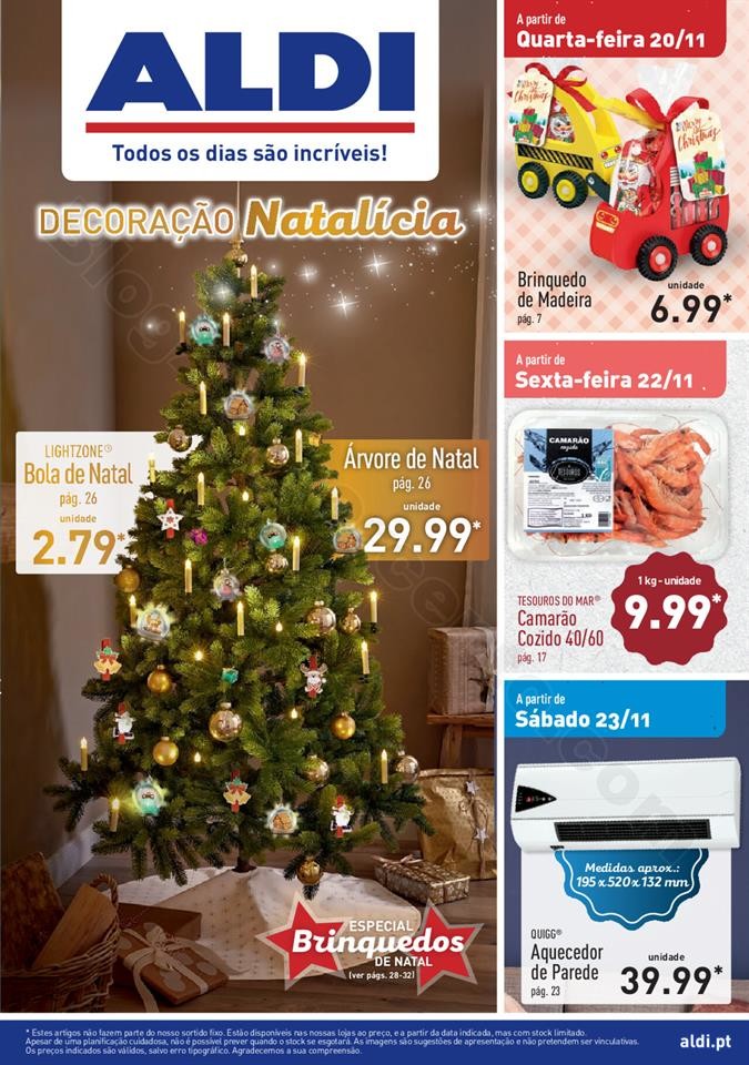 Antevisão Folheto ALDI Natal + Promoções a part