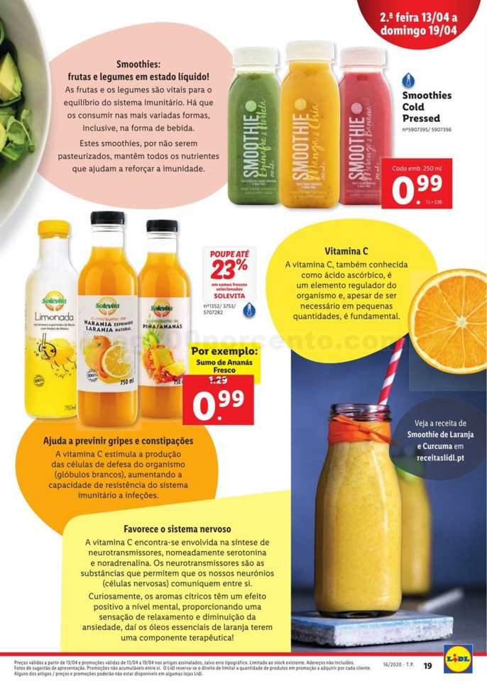 Antevisão Folheto LIDL Promoções de 13 a 19 abr