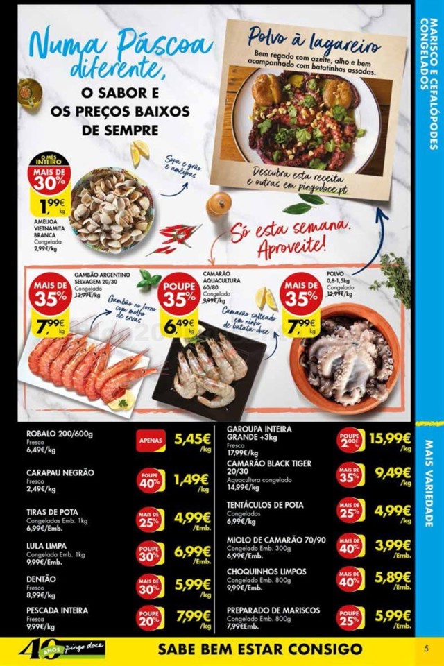 Antevisão Folheto PINGO DOCE Madeira Pomoções d