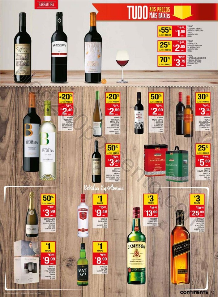 Folheto CONTINENTE Madeira promoções de 29 març