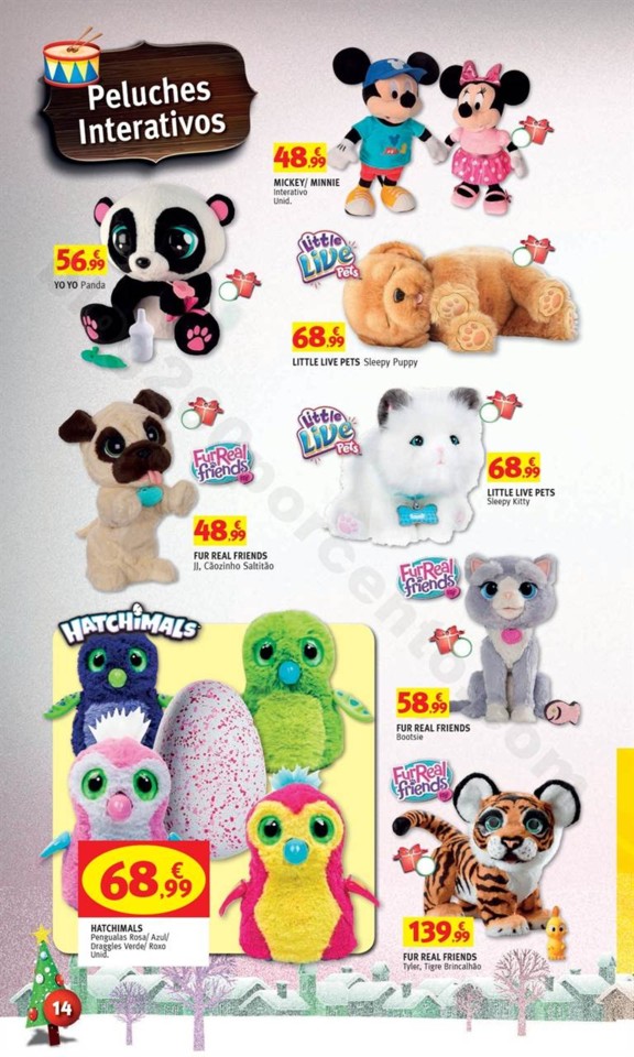 Antevisão Folheto JUMBO Brinquedos Natal promoç