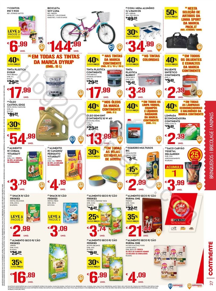 Antevisão Folheto CONTINENTE Promoções de 23 a 