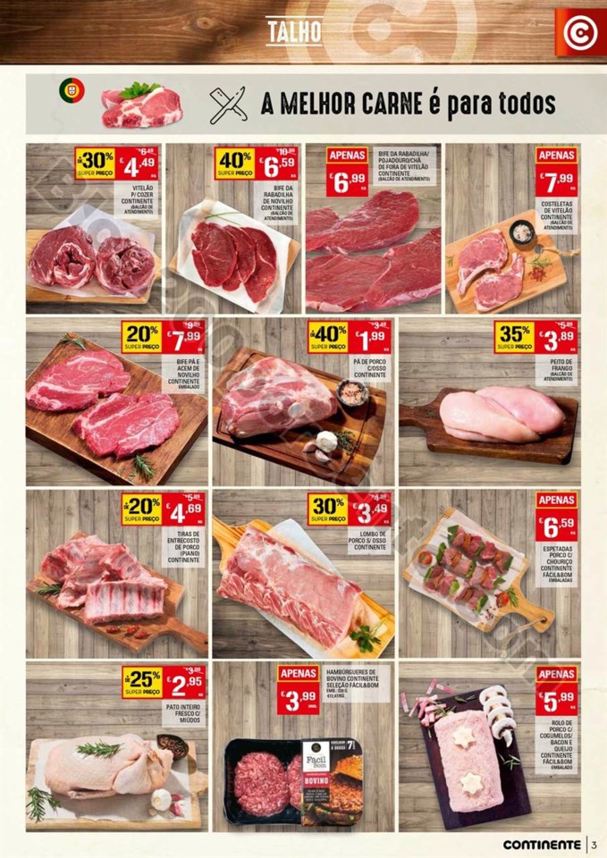 Antevisão Folheto CONTINENTE promoções de 2 a 8