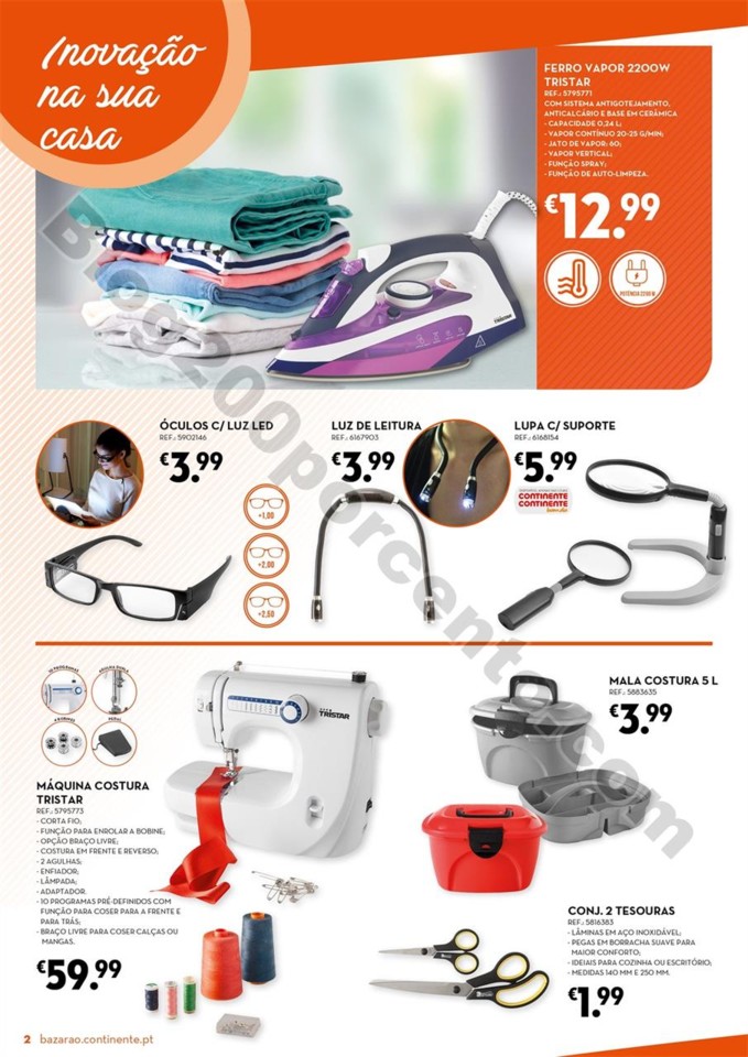 Antevisão Folheto CONTINENTE Bazarão 8 a 14 maio