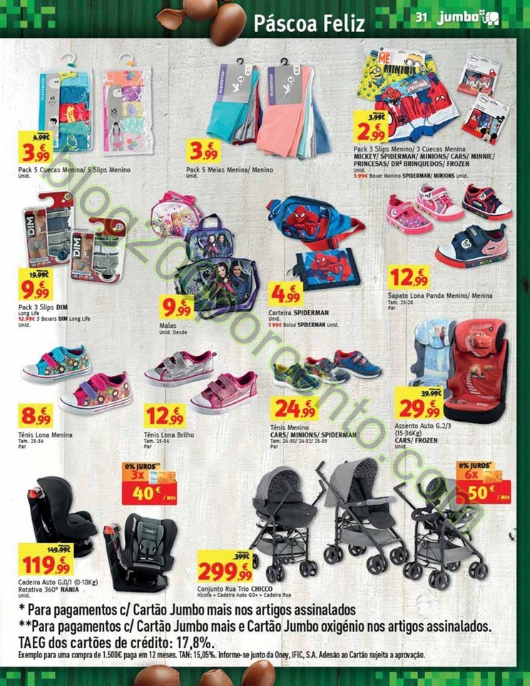 Antevisão Folheto JUMBO Páscoa de 9 a 27 março 