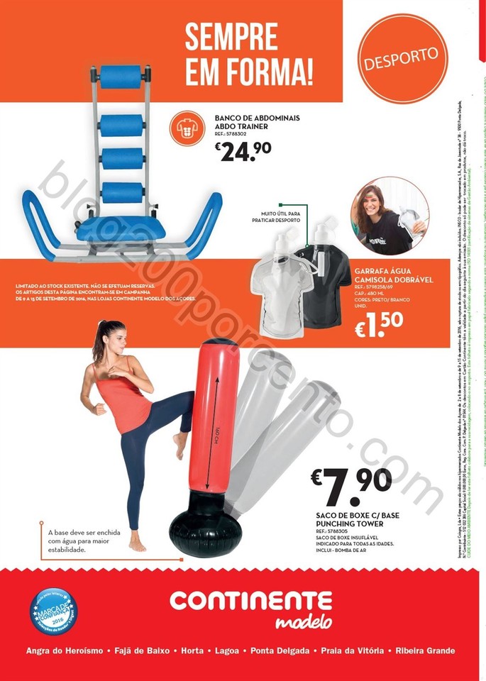 Antevisão Folheto CONTINENTE Açores de 30 agosto