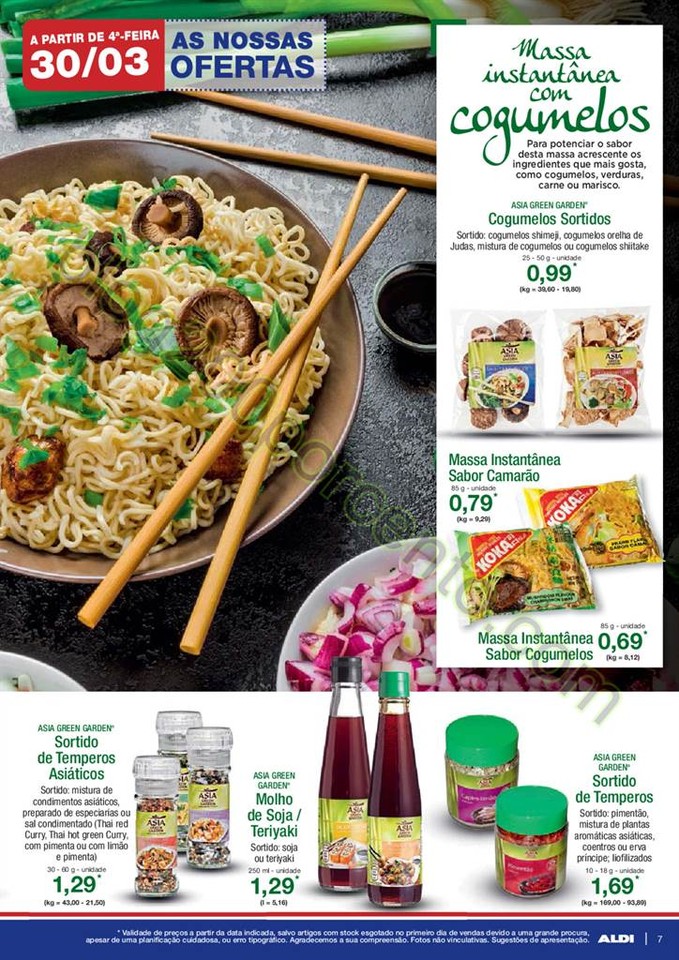 Antevisão Folheto ALDI promoções a partir de 30