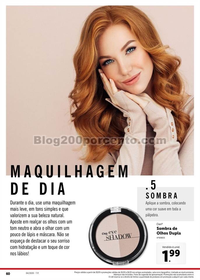 Antevisão Folheto LIDL Beleza Promoções de 20 a