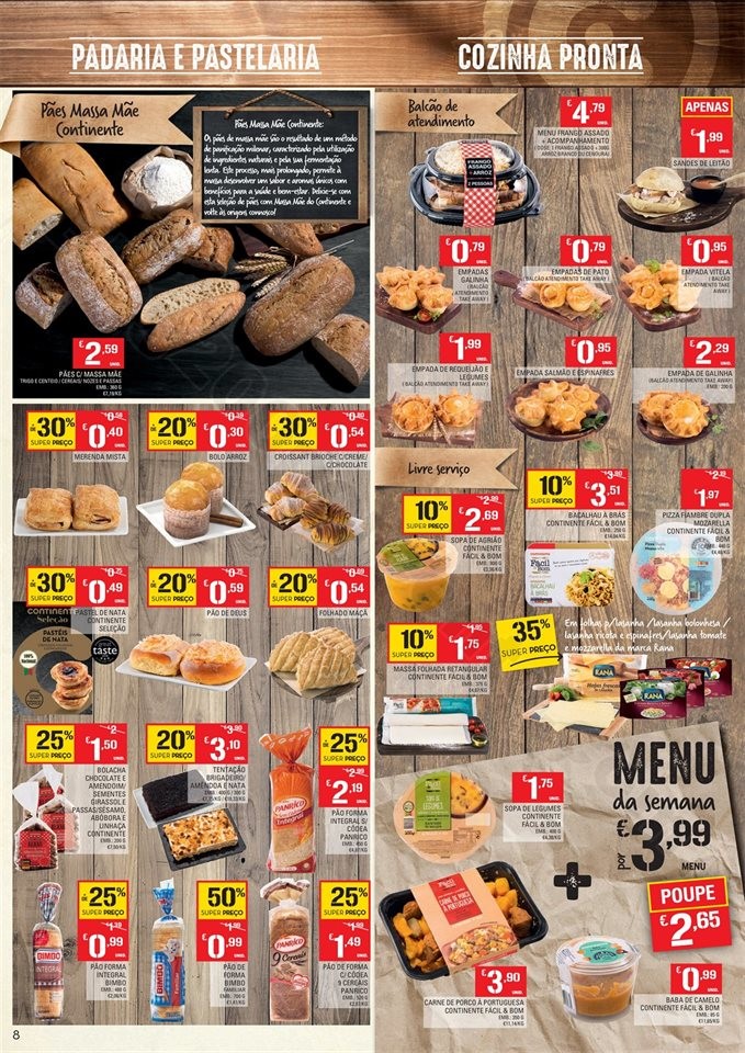 Antevisão Folheto CONTINENTE Promoções de 26 fe