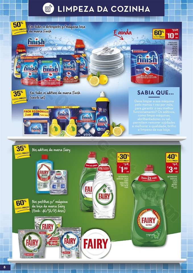 Antevisão Folheto CONTINENTE Limpeza Promoções 