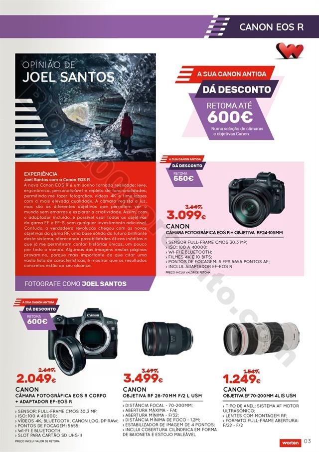 Antevisão Folheto WORTEN Especial Fotografia Prom