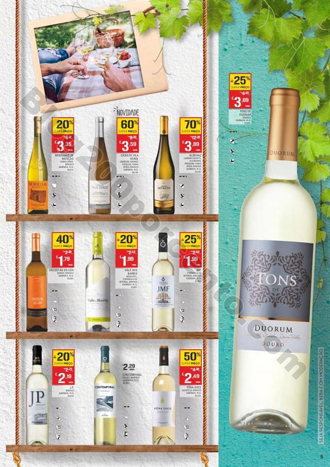 Antevisão Folheto CONTINENTE Bebidas 23 julho a 5