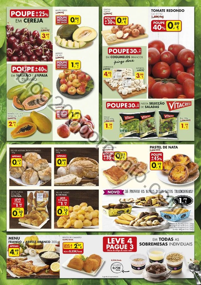 Antevisão Folheto PINGO DOCE Frescos promoções 