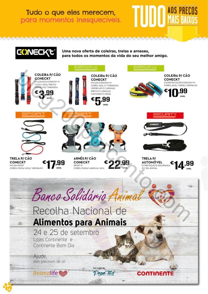 Antevisão Folheto CONTINENTE Feira animal de 20 s